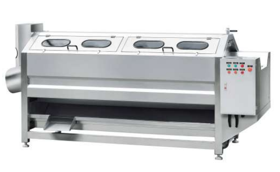 一连式根茎脱皮机