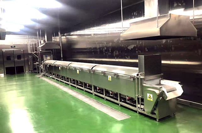 哪吒中央厨房米饭加工区