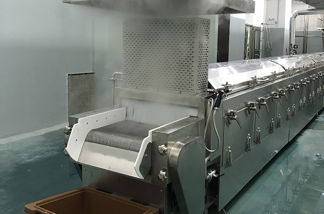 不朽情缘蒸汽米饭生产线