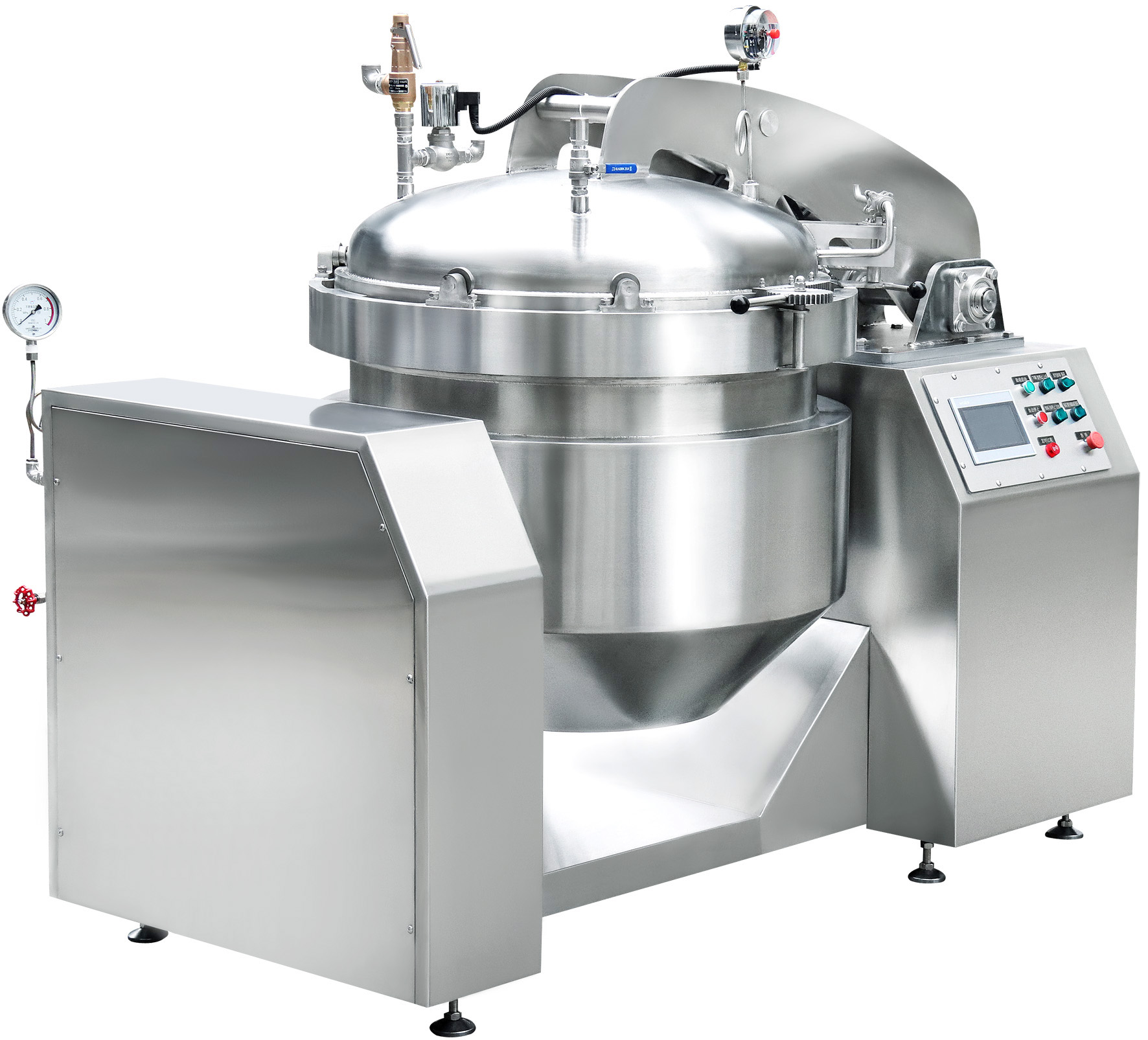 可倾蒸汽清静高压蒸煮锅