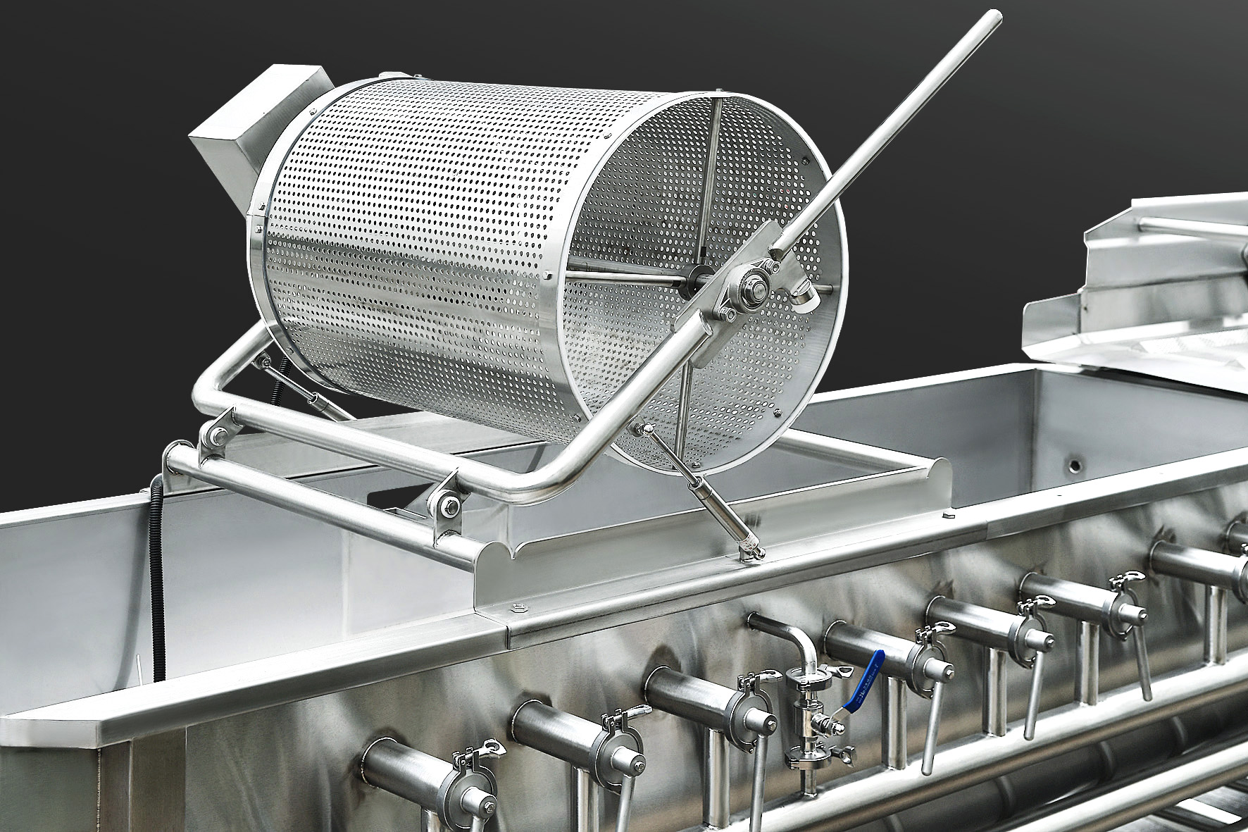 大型全自动叶菜净菜加工洗濯线