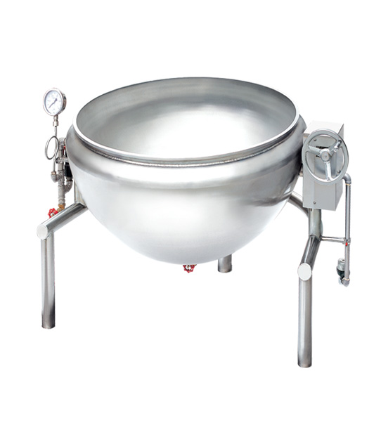 可倾蒸汽旋转炒锅