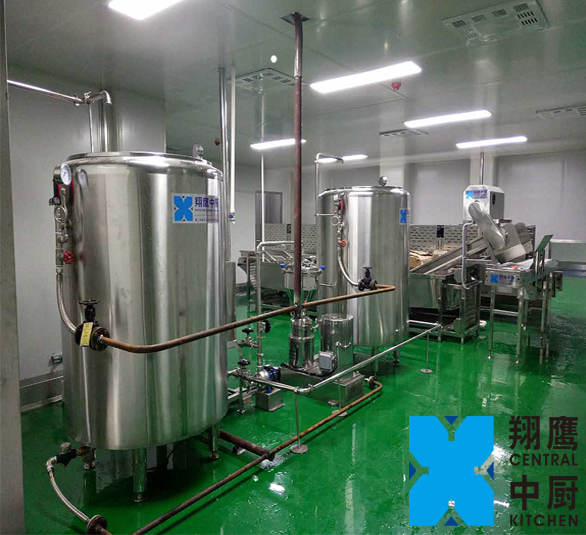 浙江德悦食物科技有限公司-不朽情缘中央厨房浙江案例